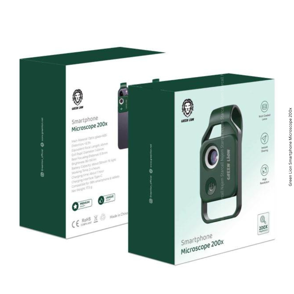 Green Lion Smartphone Microscope 200x
