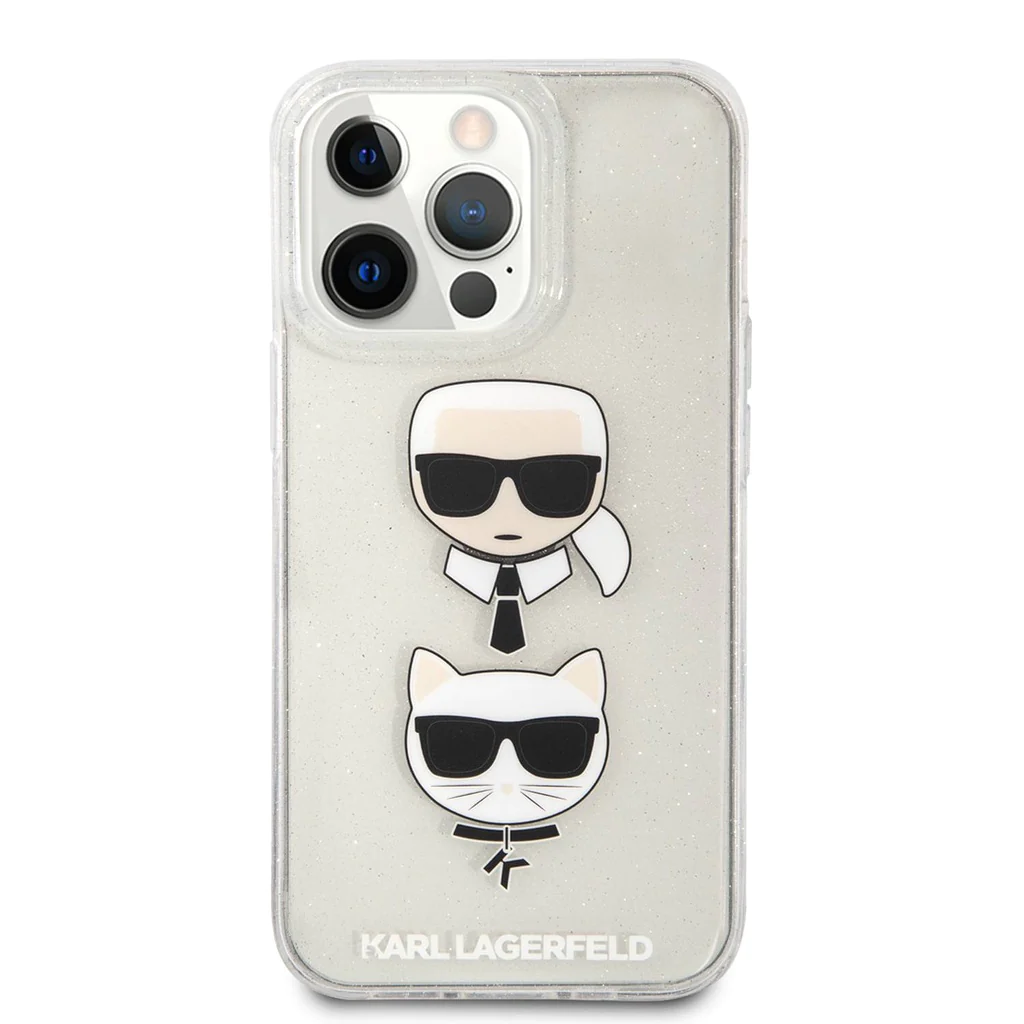 Karl Lagerfeld Case 2 White for iPhone 13 Pro