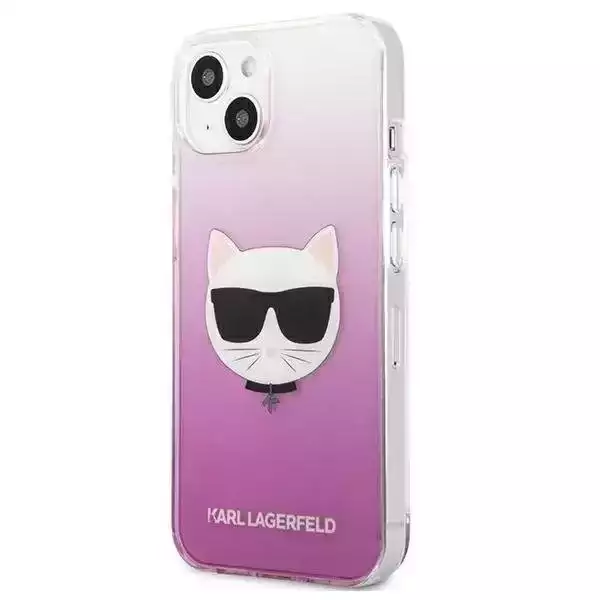 Karl Lagerfeld Case Pink for iPhone 13