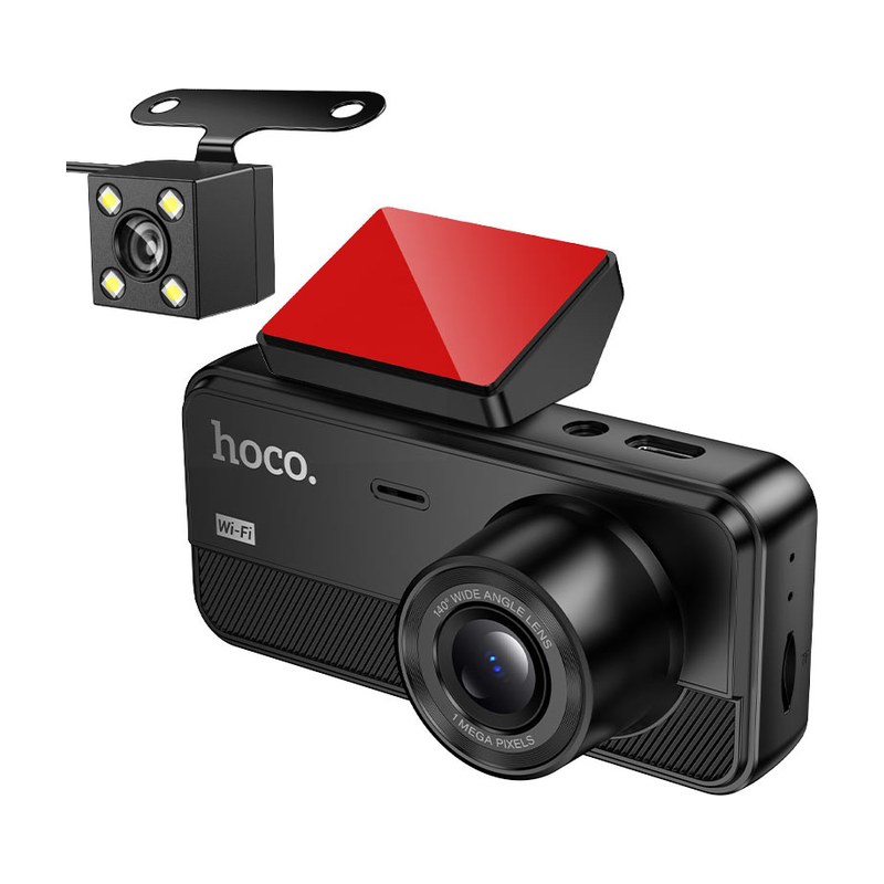 hoco DV15 tri-channel dash cam